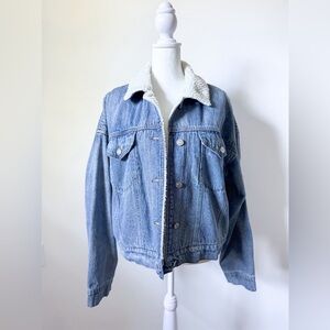 Sherpa Lined Denim Jacket